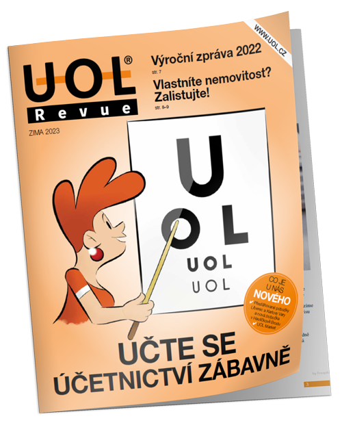 UOL Revue Zima 2023 Učte se účetnictví zábavně tiskové vydání